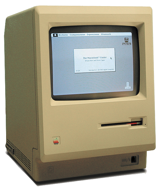 Le premier Macintosh, en 1984